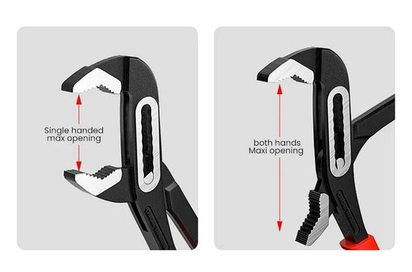 Szczypce hydrauliczne Planet Gates AIRAJ 8/10/12 cali, szybkozamykające, szczypce uniwersalne, narzędzia ręczne dla hydraulików