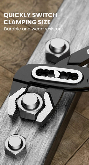 Szczypce hydrauliczne Planet Gates AIRAJ 8/10/12 cali, szybkozamykające, szczypce uniwersalne, narzędzia ręczne dla hydraulików