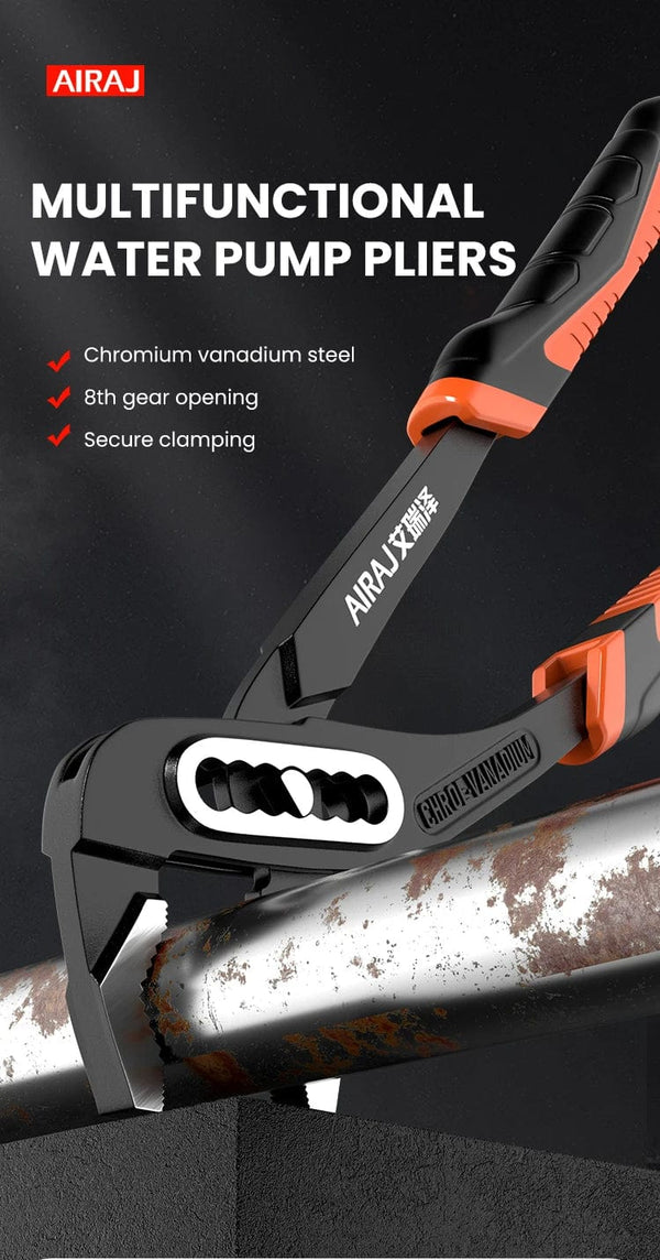 Szczypce hydrauliczne Planet Gates AIRAJ 8/10/12 cali, szybkozamykające, szczypce uniwersalne, narzędzia ręczne dla hydraulików