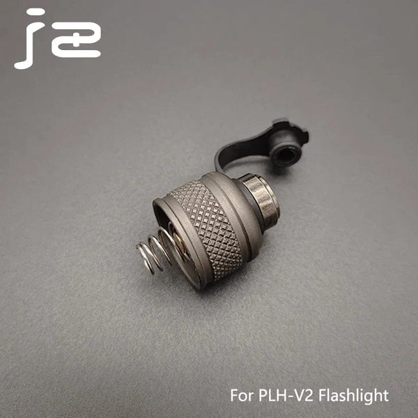 Planet Gates Airsoft M600 M300 PLH-V2 Flashlight Tail Cap Switch Scout Light Metal End Cap Tactical Spotlight Dual Function Pressure Switch