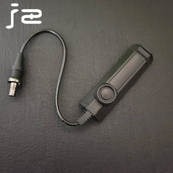Planet Gates Airsoft M600 M300 PLH-V2 Flashlight Tail Cap Switch Scout Light Metal End Cap Tactical Spotlight Dual Function Pressure Switch