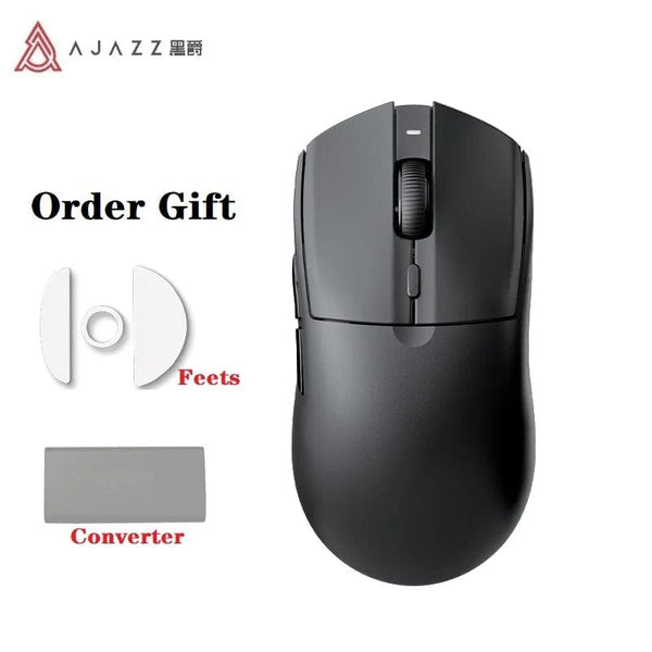 Planet Gates AJ139Pro 2 AJAZZ AJ139 Pro Wireless Mouse with Feets PMW3395 Gaming Chipset 26000dpi Professional Gaming Mouse for PC