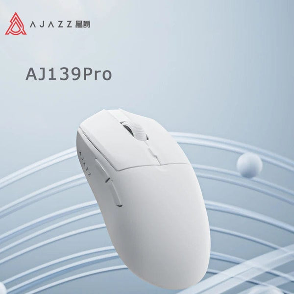 Planet Gates AJAZZ AJ139 Pro Wireless Mouse with Feets PMW3395 Gaming Chipset 26000dpi Professional Gaming Mouse for PC