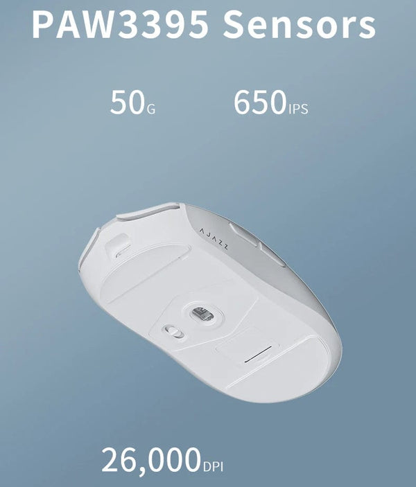 Planet Gates AJAZZ AJ139 Pro Wireless Mouse with Feets PMW3395 Gaming Chipset 26000dpi Professional Gaming Mouse for PC