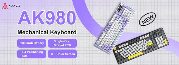 Planet Gates Ajazz AKP03E Mechanical Macro Keyboard,Multi-Function Desktop Assistant, for Office and Gaming, Easy-to-Use Multimedia Controls