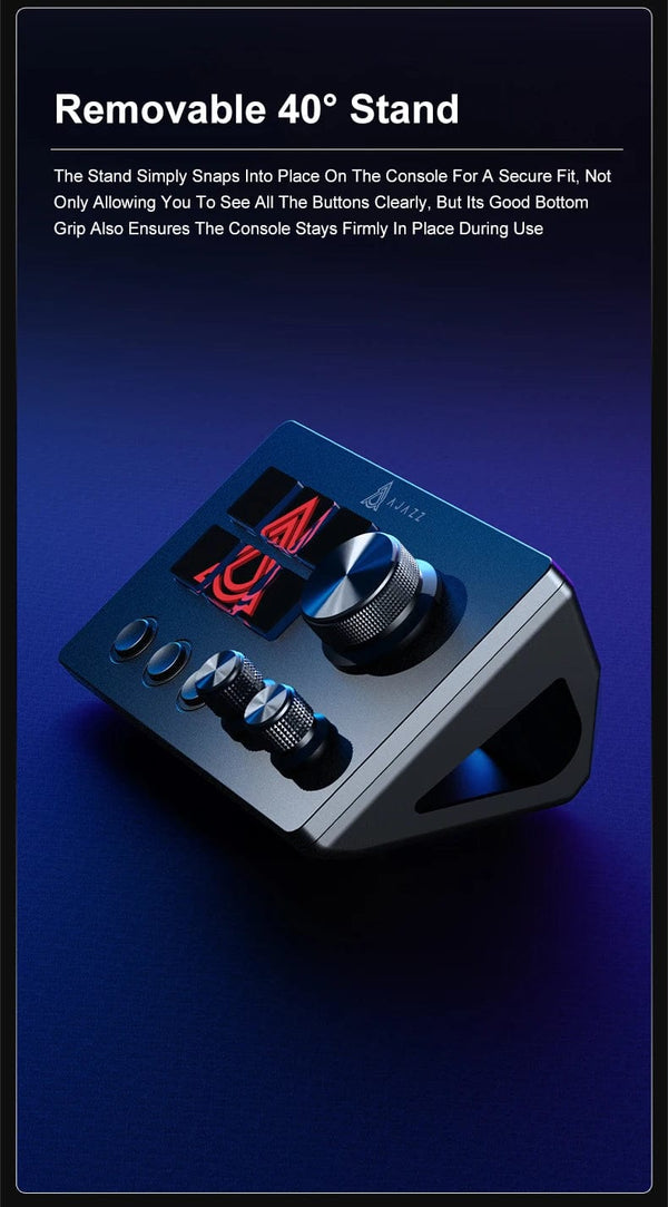 Planet Gates Ajazz AKP03E Programmable Visual Macro Keyboard Mechanical Gaming Keyboard Custom Button Mini Keyboard For Multiple Scenario