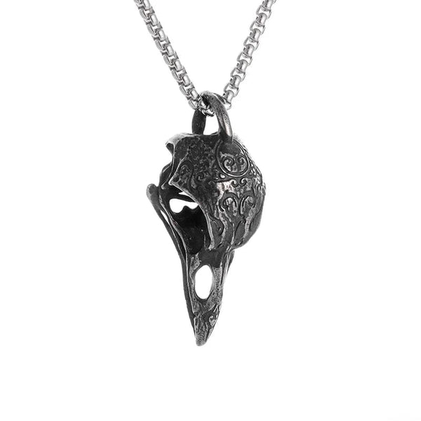 Planet Gates AL20298-Gold Retro Joker Square Pendant Necklace for Men Hiphop Rock Party Jewelry