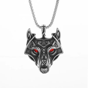 Planet Gates AL20298-Gold Retro Joker Square Pendant Necklace for Men Hiphop Rock Party Jewelry
