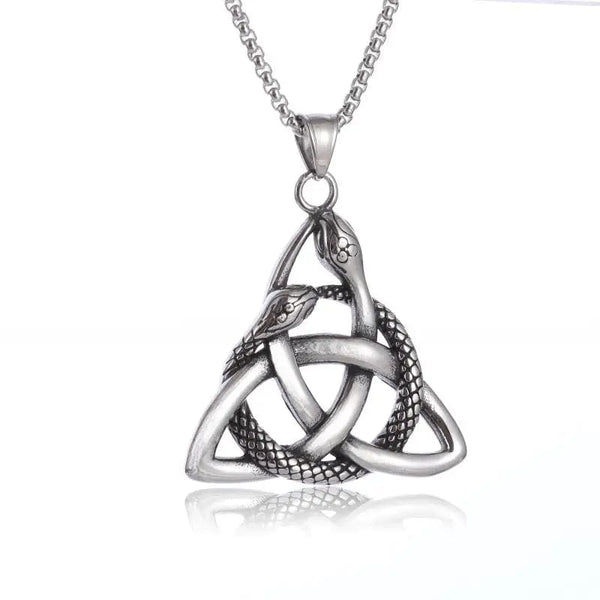 Planet Gates AL20298-Gold Retro Joker Square Pendant Necklace for Men Hiphop Rock Party Jewelry