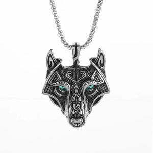Planet Gates AL20298-Gold Retro Joker Square Pendant Necklace for Men Hiphop Rock Party Jewelry