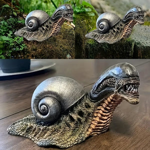 Planet Gates Alien Snail 1pc Alien Snail Statue Model - Add a Fun and Unique Touch to Your Garden or Home Decor!