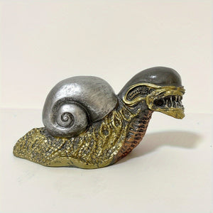 Planet Gates Alien Snail 1pc Alien Snail Statue Model - Add a Fun and Unique Touch to Your Garden or Home Decor!