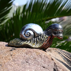 Planet Gates Alien Snail 1pc Alien Snail Statue Model - Add a Fun and Unique Touch to Your Garden or Home Decor!