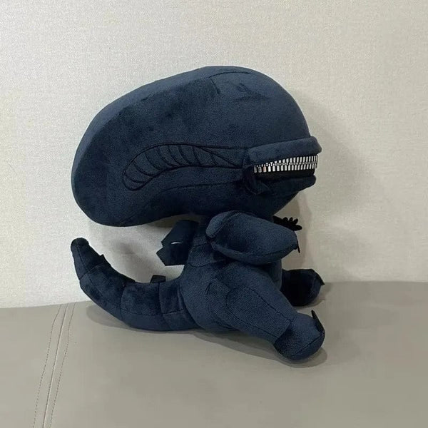 Planet Gates Alien Xenomorph Shaped Zipper Mouth Plush Doll Kawaii Plush Pillows Stuffed Toys Cartoon Decor Trendy Toy Birthday Present