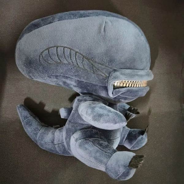 Planet Gates Alien Xenomorph Shaped Zipper Mouth Plush Doll Kawaii Plush Pillows Stuffed Toys Cartoon Decor Trendy Toy Birthday Present