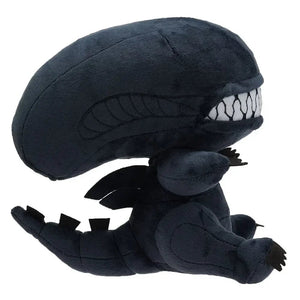 Planet Gates Alien Xenomorph Shaped Zipper Mouth Plush Doll Kawaii Plush Pillows Stuffed Toys Cartoon Decor Trendy Toy Birthday Present