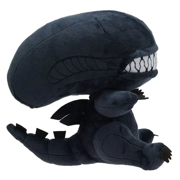 Planet Gates Alien Xenomorph Shaped Zipper Mouth Plush Doll Kawaii Plush Pillows Stuffed Toys Cartoon Decor Trendy Toy Birthday Present