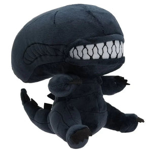 Planet Gates Alien Xenomorph Shaped Zipper Mouth Plush Doll Kawaii Plush Pillows Stuffed Toys Cartoon Decor Trendy Toy Birthday Present