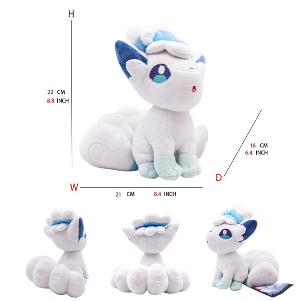 Planet Gates Alolan Vulpix Sprigatito Pokemon Plush Doll Soft Animal Hot Toys Great Gift