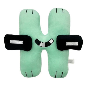 Planet Gates Alphabet Lore Plush Toys Anime Doll Kawaii 26 English Letters Stuffed Toys Kids Enlightenment Montessori Plush Toy Doll Gifts