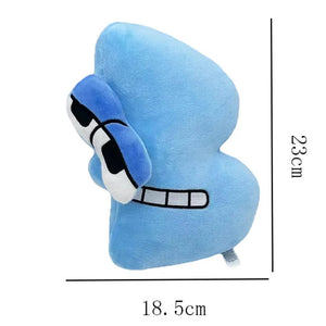 Planet Gates Alphabet Lore Plush Toys Anime Doll Kawaii 26 English Letters Stuffed Toys Kids Enlightenment Montessori Plush Toy Doll Gifts