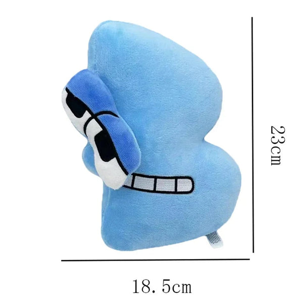 Planet Gates Alphabet Lore Plush Toys Anime Doll Kawaii 26 English Letters Stuffed Toys Kids Enlightenment Montessori Plush Toy Doll Gifts