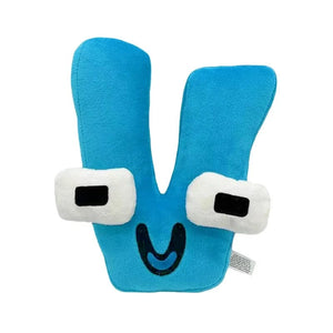 Planet Gates Alphabet Lore Plush Toys Anime Doll Kawaii 26 English Letters Stuffed Toys Kids Enlightenment Montessori Plush Toy Doll Gifts