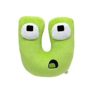 Planet Gates Alphabet Lore Plush Toys Anime Doll Kawaii 26 English Letters Stuffed Toys Kids Enlightenment Montessori Plush Toy Doll Gifts