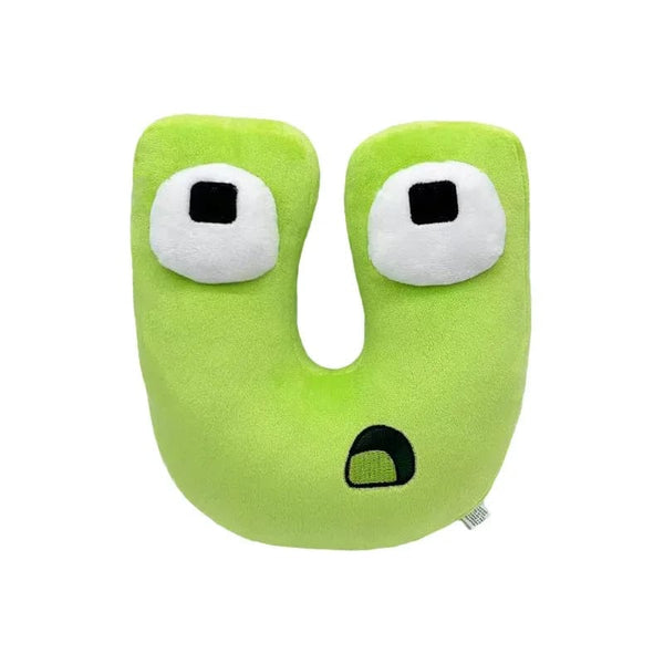 Planet Gates Alphabet Lore Plush Toys Anime Doll Kawaii 26 English Letters Stuffed Toys Kids Enlightenment Montessori Plush Toy Doll Gifts