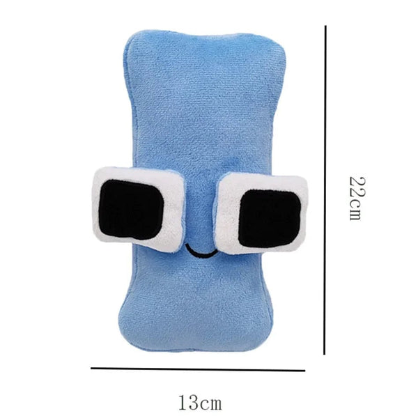 Planet Gates Alphabet Lore Plush Toys Anime Doll Kawaii 26 English Letters Stuffed Toys Kids Enlightenment Montessori Plush Toy Doll Gifts