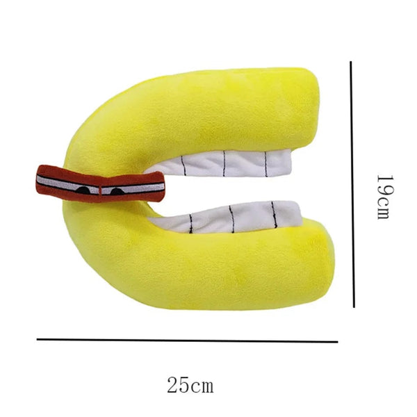 Planet Gates Alphabet Lore Plush Toys Anime Doll Kawaii 26 English Letters Stuffed Toys Kids Enlightenment Montessori Plush Toy Doll Gifts