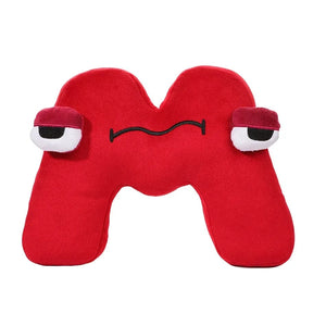 Planet Gates Alphabet Lore Plush Toys Anime Doll Kawaii 26 English Letters Stuffed Toys Kids Enlightenment Montessori Plush Toy Doll Gifts