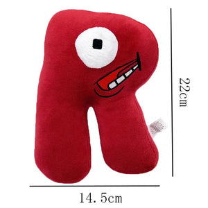 Planet Gates Alphabet Lore Plush Toys Anime Doll Kawaii 26 English Letters Stuffed Toys Kids Enlightenment Montessori Plush Toy Doll Gifts