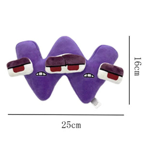 Planet Gates Alphabet Lore Plush Toys Anime Doll Kawaii 26 English Letters Stuffed Toys Kids Enlightenment Montessori Plush Toy Doll Gifts