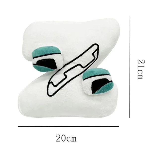Planet Gates Alphabet Lore Plush Toys Anime Doll Kawaii 26 English Letters Stuffed Toys Kids Enlightenment Montessori Plush Toy Doll Gifts