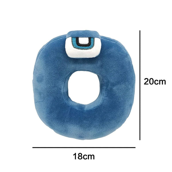 Planet Gates Alphabet Lore Plush Toys English Letter Stuffed Animal Plushie Doll Toys Gift for Kids Children Educational Alphabet Lore (A-Z)