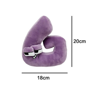 Planet Gates Alphabet Lore Plush Toys English Letter Stuffed Animal Plushie Doll Toys Gift for Kids Children Educational Alphabet Lore (A-Z)