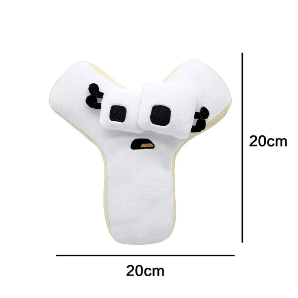 Planet Gates Alphabet Lore Plush Toys English Letter Stuffed Animal Plushie Doll Toys Gift for Kids Children Educational Alphabet Lore (A-Z)