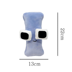 Planet Gates Alphabet Lore Plush Toys English Letter Stuffed Animal Plushie Doll Toys Gift for Kids Children Educational Alphabet Lore (A-Z)