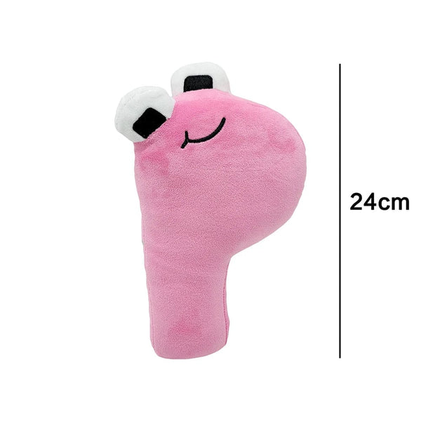 Planet Gates Alphabet Lore Plush Toys English Letter Stuffed Animal Plushie Doll Toys Gift for Kids Children Educational Alphabet Lore (A-Z)