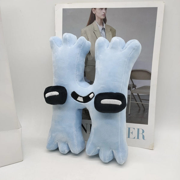 Planet Gates Alphabet Lore Plush Toys English Letter Stuffed Animal Plushie Doll Toys Gift for Kids Children Educational Alphabet Lore (A-Z)