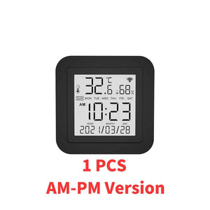 Planet Gates AM-PM Version Tuya Smart WiFi Universal IR Remote Temperature Humidity Sensor for Air Conditioner TV AC Works with Alexa,Google Home Yandex