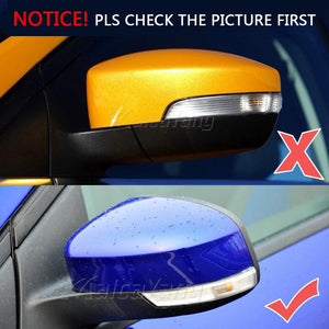 Planet Gates Amber LED Dynamic Turn Signal Side Marker Sequtntial Light Indicator Lamp For Ford Focus 2 MK2 Focus 3 MK3 3.5 For Mondeo MK4 EU