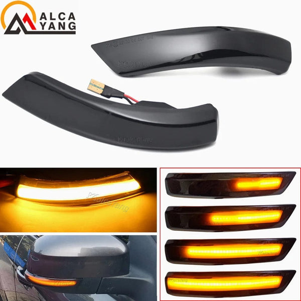 Planet Gates Amber LED Dynamic Turn Signal Side Marker Sequtntial Light Indicator Lamp For Ford Focus 2 MK2 Focus 3 MK3 3.5 For Mondeo MK4 EU