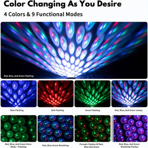 Planet Gates Ambient Light Car Atmosphere Lamp USB Roof Lamp Night Light LED Color Lamp Sound Control Music Car Decoration