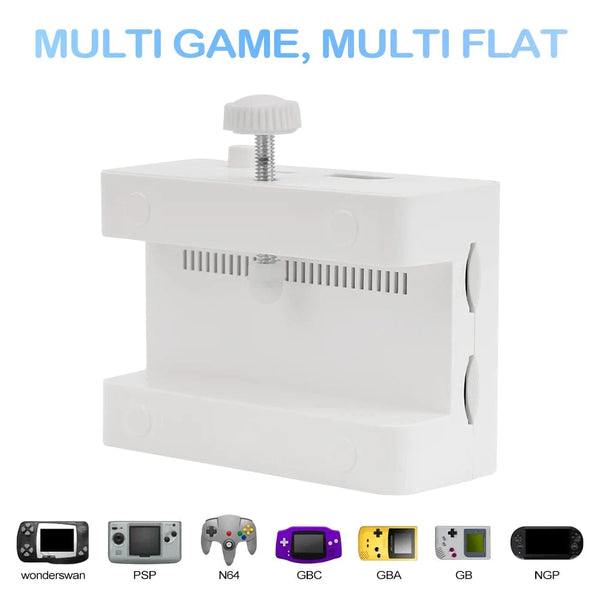 Planet Gates Ampown Y7 Video Game Console Linux System 256G Built 12000 Games Rechargeable Wireless Handle Low Latency Connection Player Gift