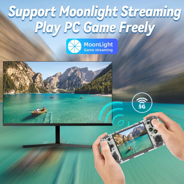 Planet Gates ANBERNIC RG35XX H Handheld Game Console 3.5''IPS Screen HDMI Output Linux System RG35XXH Retro Video Simulator Console Kids Gift