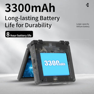 Planet Gates ANBERNIC RG35XXSP Flip Game Console 3.5'' IPS Screen Mini HDMI Output WiFi Bluetooth 4.2 E-book Linux Video Console Player Gifts