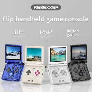 Planet Gates ANBERNIC RG35XXSP Flip Game Console 3.5'' IPS Screen Mini HDMI Output WiFi Bluetooth 4.2 E-book Linux Video Console Player Gifts