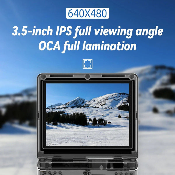 Planet Gates ANBERNIC RG35XXSP Flip Game Console 3.5'' IPS Screen Mini HDMI Output WiFi Bluetooth 4.2 E-book Linux Video Console Player Gifts